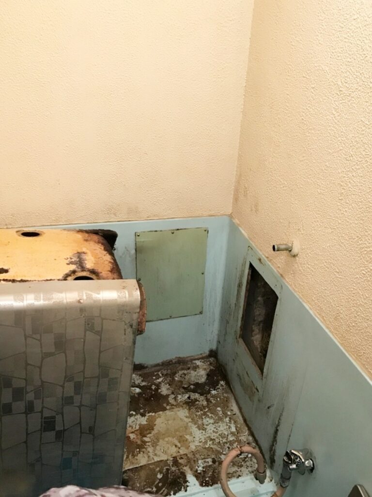 ﾊﾞﾗﾝｽ釜を取り外しました。