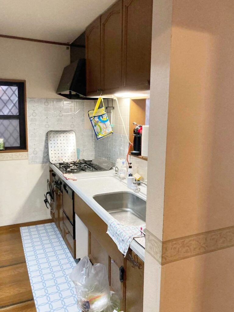 ｷｯﾁﾝはｶﾞｽからIHをご希望でした。