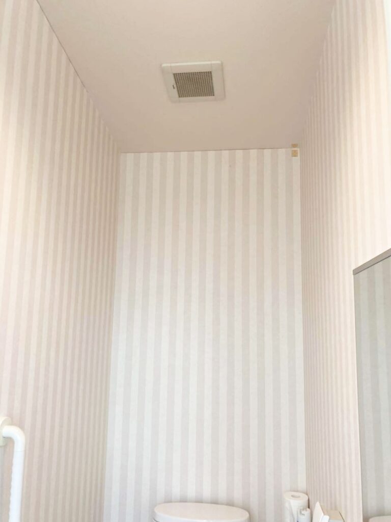 壁・天井ｸﾛｽを貼り替えます。