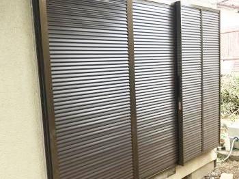 千葉市花見川区　戸建　Ｎ様邸　屋根重ね葺き・雨戸リフォーム事例
