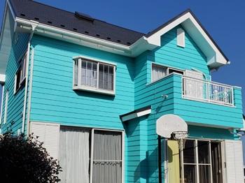 八街市　戸建　H様邸　屋根カバー工事・外壁塗装