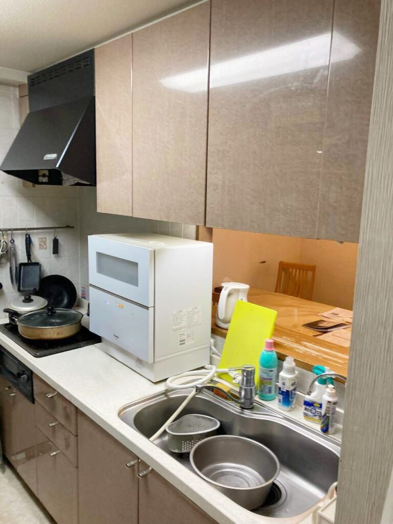 調理ｽﾍﾟｰｽが狭く、作業がしづらい印象です。