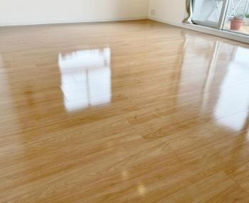 千葉市美浜区　マンション　Y様邸　フロアコーティング事例