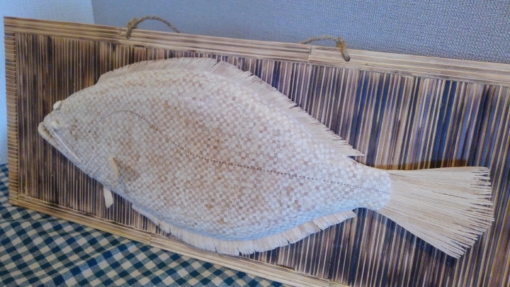 絵画と魚