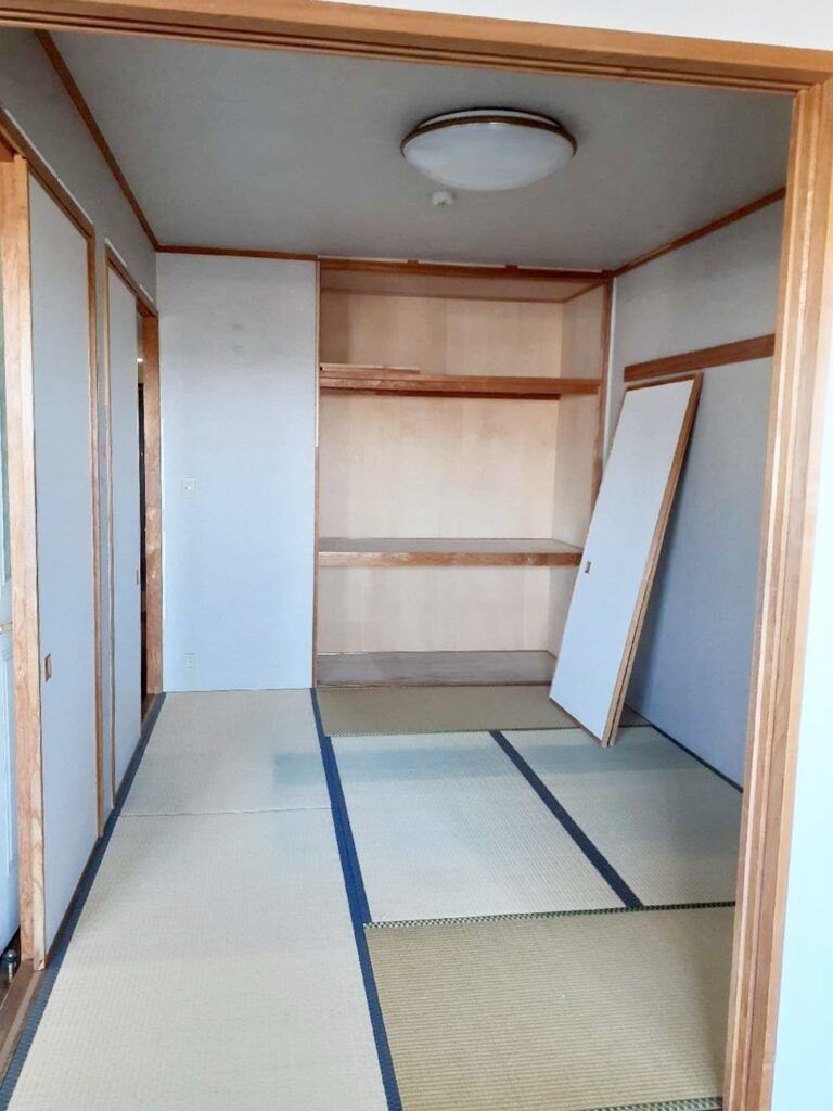襖で区切られていました。