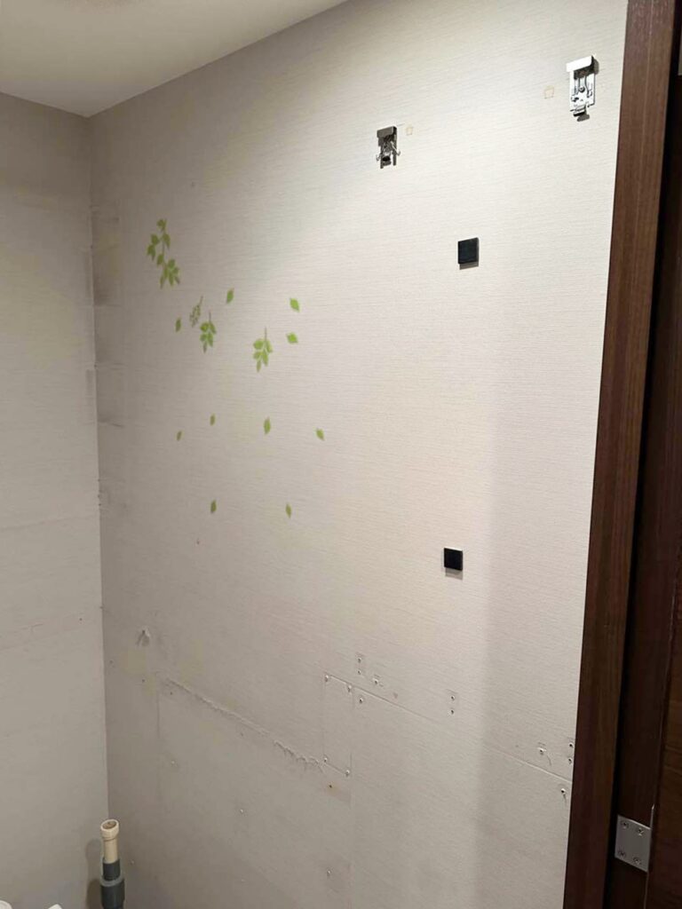 手洗い解体。