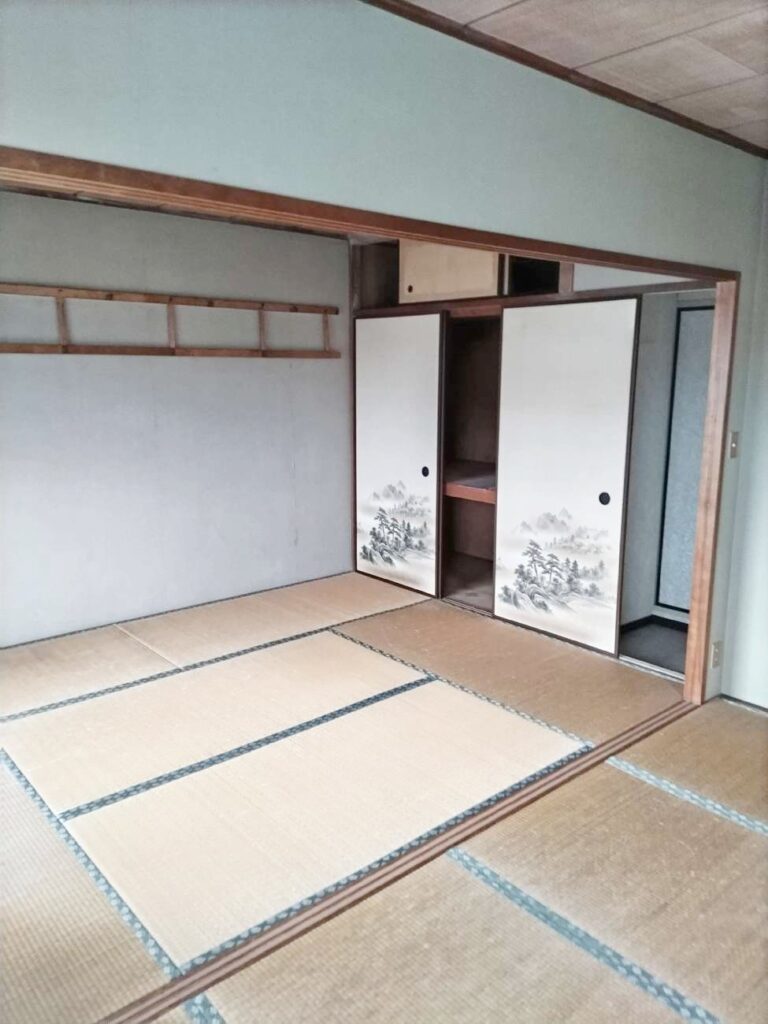和室②
仕切りは撤去します。