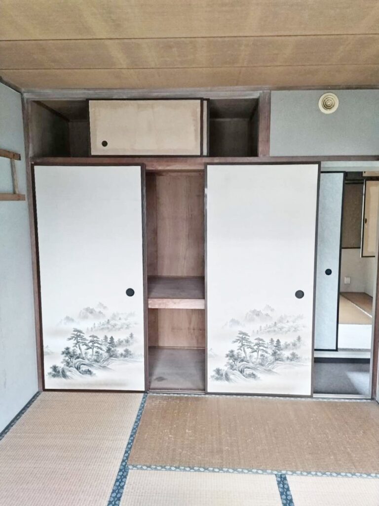 和室②
押入はｸﾛｰｾﾞｯﾄに。