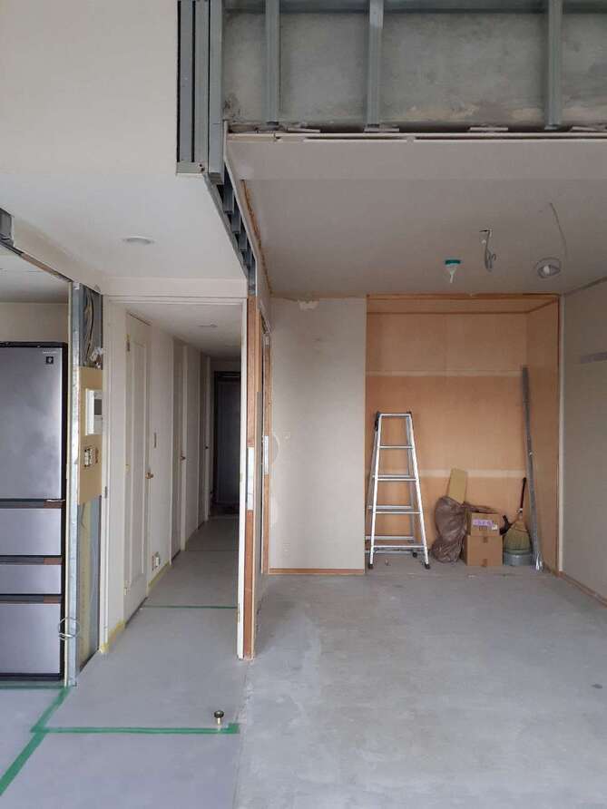 【船橋店】　住みながらのリフォーム