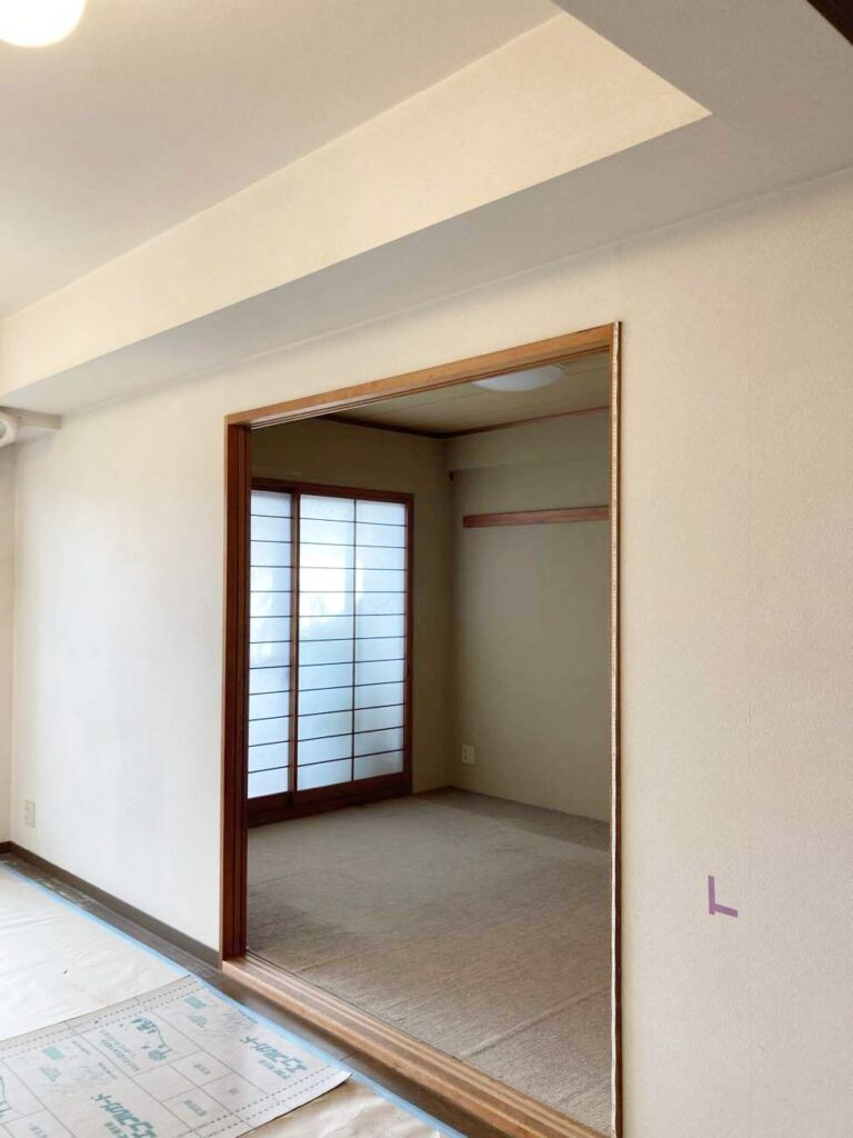 ﾘﾋﾞﾝｸﾞ隣の和室。