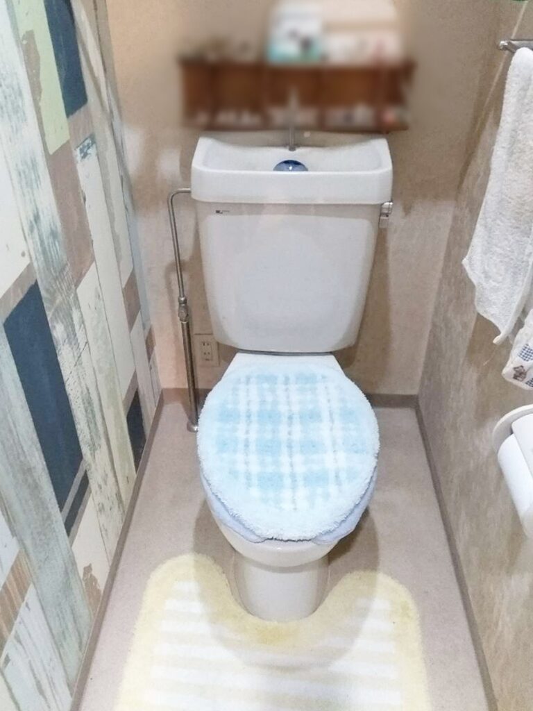 ﾀﾝｸの奥や給水管などのお掃除が大変でした。