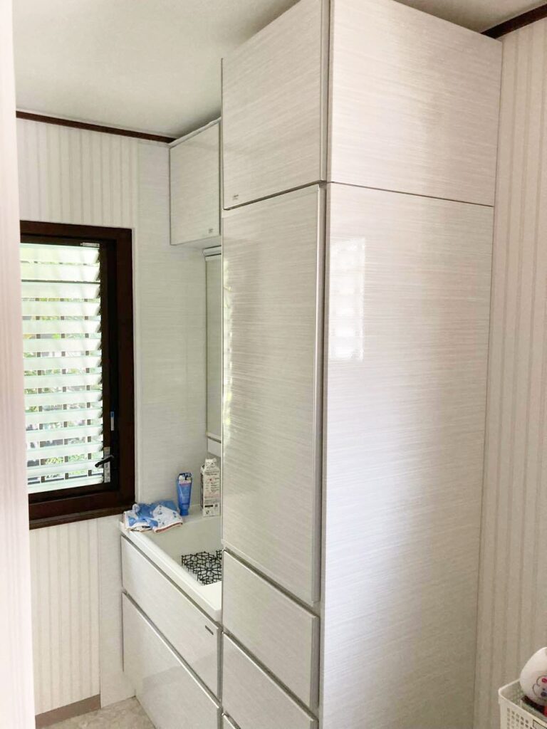 ｳｫｰﾙｷｬﾋﾞﾈｯﾄ・ﾄｰﾙｷｬﾋﾞﾈｯﾄを採用、ﾃﾞｯﾄﾞｽﾍﾟｰｽも有効活用出来ました。