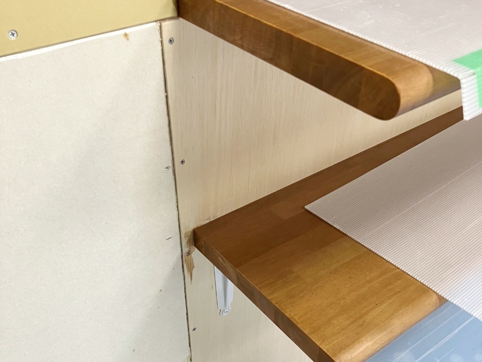 切断面の塗装完了。