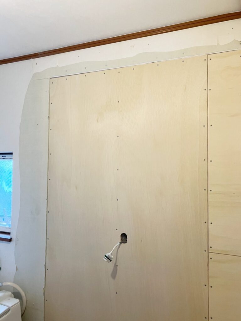 下地処理完了。