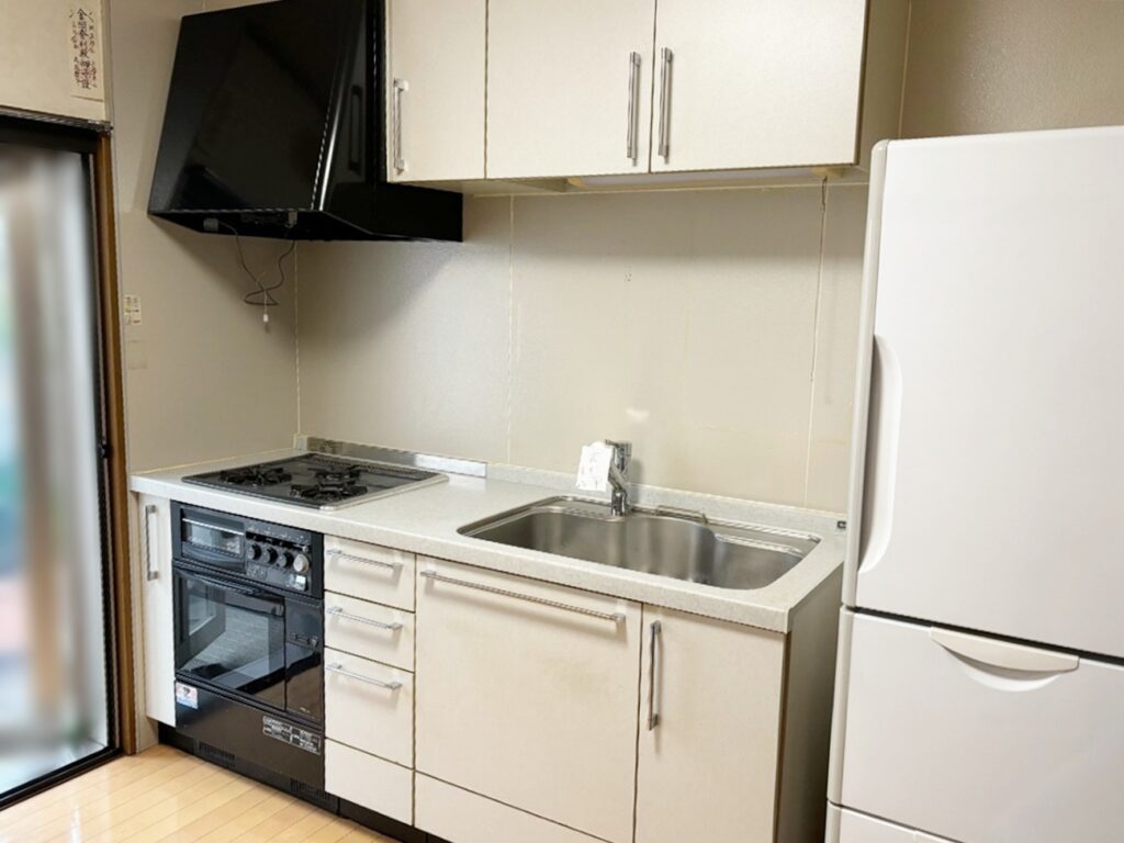 ｶﾞｽｵｰﾌﾞﾝがついていましたが、使用頻度は高くありませんでした。