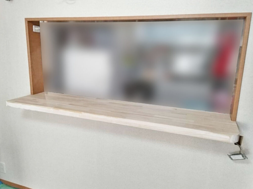 新規ｶｳﾝﾀｰ造作。