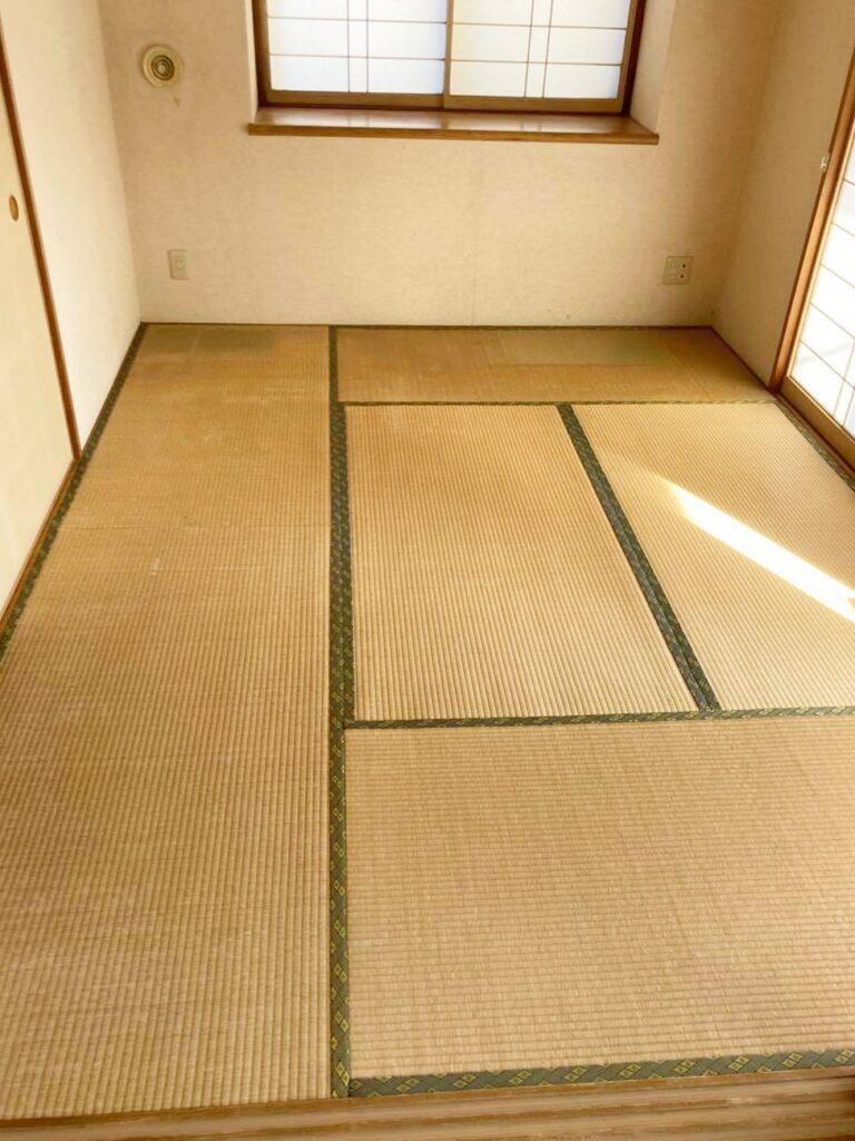 畳はﾌﾛｰﾘﾝｸﾞに張り替えます。