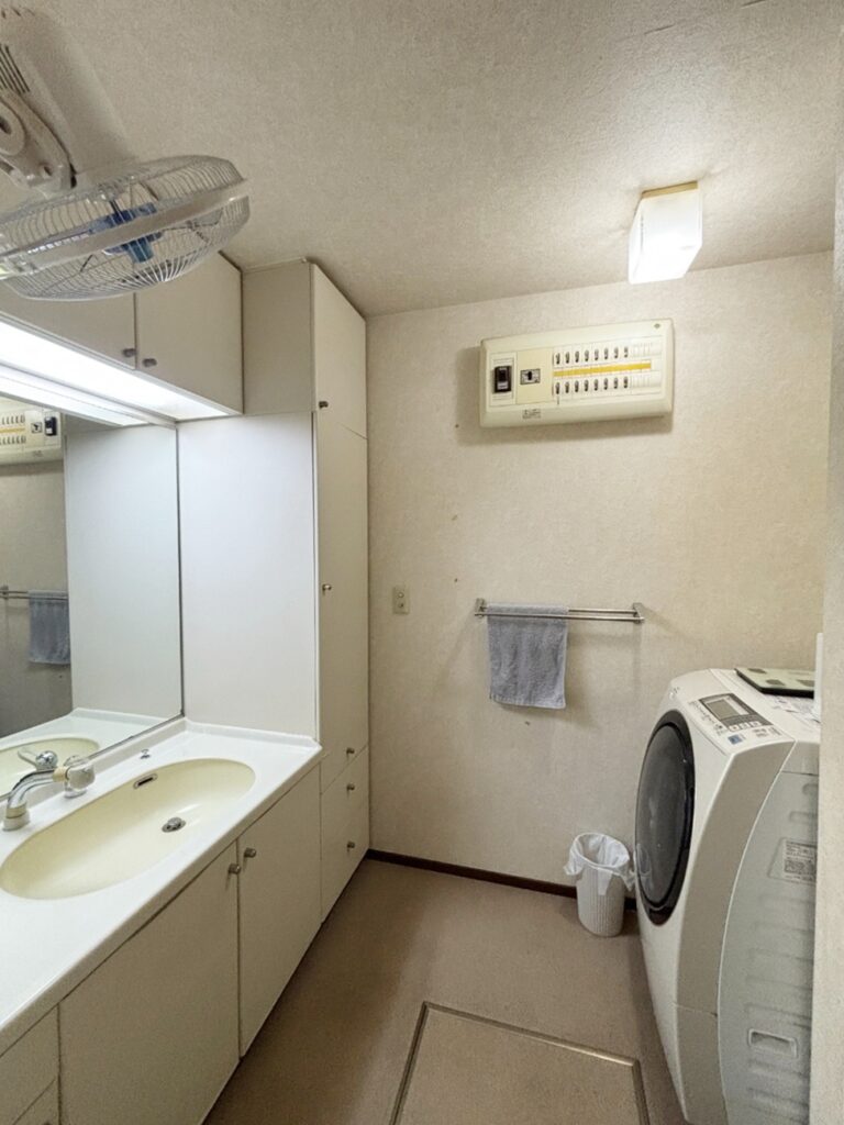壁・天井ｸﾛｽを貼り替えます。